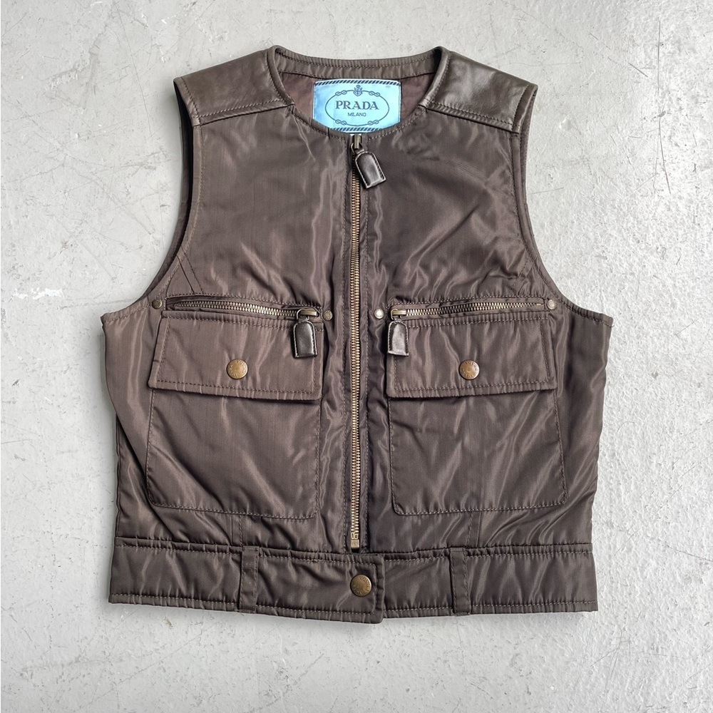 Prada 1994 Runway and Editorial Utility Vest